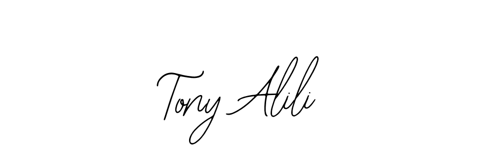 Make a beautiful signature design for name Tony Alili. With this signature (Bearetta-2O07w) style, you can create a handwritten signature for free. Tony Alili signature style 12 images and pictures png