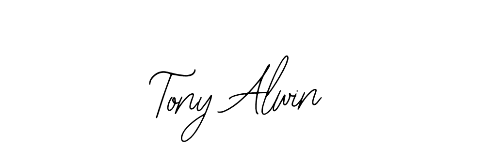 Tony Alwin stylish signature style. Best Handwritten Sign (Bearetta-2O07w) for my name. Handwritten Signature Collection Ideas for my name Tony Alwin. Tony Alwin signature style 12 images and pictures png