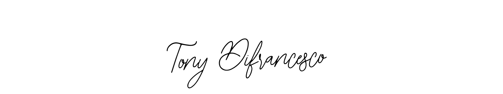 Make a beautiful signature design for name Tony Difrancesco. Use this online signature maker to create a handwritten signature for free. Tony Difrancesco signature style 12 images and pictures png