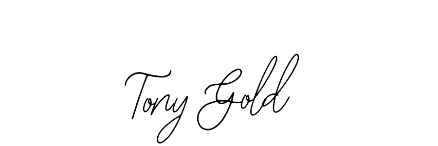 Tony Gold stylish signature style. Best Handwritten Sign (Bearetta-2O07w) for my name. Handwritten Signature Collection Ideas for my name Tony Gold. Tony Gold signature style 12 images and pictures png