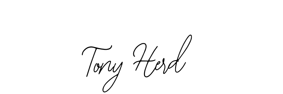 Make a short Tony Herd signature style. Manage your documents anywhere anytime using Bearetta-2O07w. Create and add eSignatures, submit forms, share and send files easily. Tony Herd signature style 12 images and pictures png