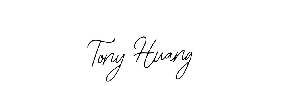 The best way (Bearetta-2O07w) to make a short signature is to pick only two or three words in your name. The name Tony Huang include a total of six letters. For converting this name. Tony Huang signature style 12 images and pictures png