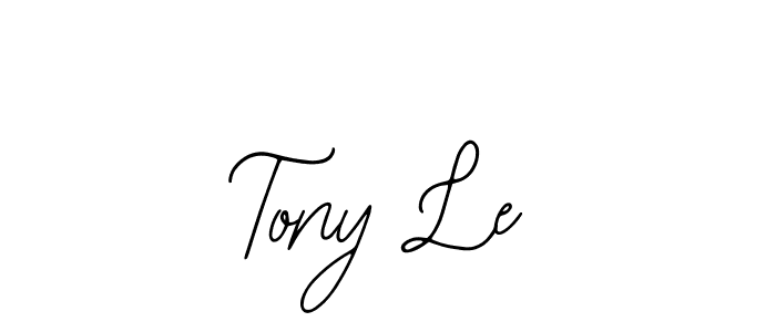 Also You can easily find your signature by using the search form. We will create Tony Le name handwritten signature images for you free of cost using Bearetta-2O07w sign style. Tony Le signature style 12 images and pictures png