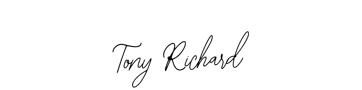 How to Draw Tony Richard signature style? Bearetta-2O07w is a latest design signature styles for name Tony Richard. Tony Richard signature style 12 images and pictures png