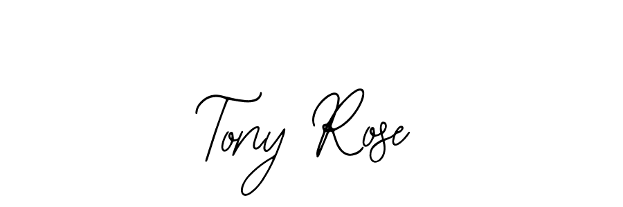 Similarly Bearetta-2O07w is the best handwritten signature design. Signature creator online .You can use it as an online autograph creator for name Tony Rose. Tony Rose signature style 12 images and pictures png