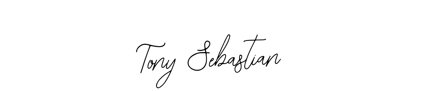 How to make Tony Sebastian signature? Bearetta-2O07w is a professional autograph style. Create handwritten signature for Tony Sebastian name. Tony Sebastian signature style 12 images and pictures png