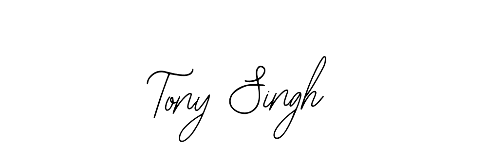 Tony Singh stylish signature style. Best Handwritten Sign (Bearetta-2O07w) for my name. Handwritten Signature Collection Ideas for my name Tony Singh. Tony Singh signature style 12 images and pictures png