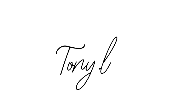 How to make Tony.l signature? Bearetta-2O07w is a professional autograph style. Create handwritten signature for Tony.l name. Tony.l signature style 12 images and pictures png