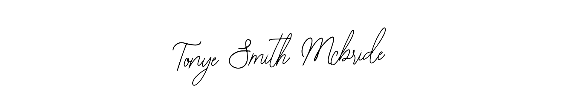 Similarly Bearetta-2O07w is the best handwritten signature design. Signature creator online .You can use it as an online autograph creator for name Tonye Smith Mcbride. Tonye Smith Mcbride signature style 12 images and pictures png