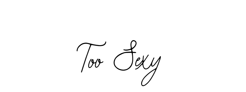 See photos of Too Sexy official signature by Spectra . Check more albums & portfolios. Read reviews & check more about Bearetta-2O07w font. Too Sexy signature style 12 images and pictures png