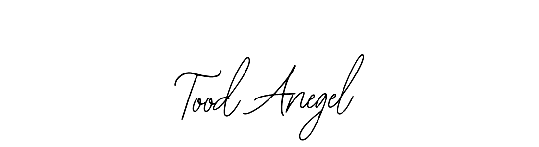 How to Draw Tood Anegel signature style? Bearetta-2O07w is a latest design signature styles for name Tood Anegel. Tood Anegel signature style 12 images and pictures png