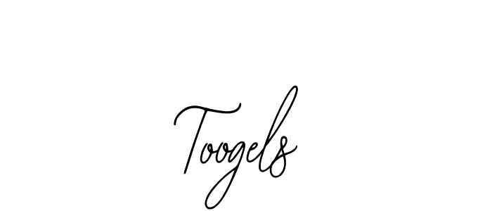 Toogels stylish signature style. Best Handwritten Sign (Bearetta-2O07w) for my name. Handwritten Signature Collection Ideas for my name Toogels. Toogels signature style 12 images and pictures png