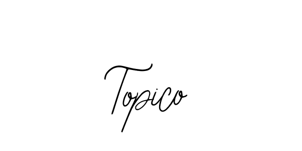 Use a signature maker to create a handwritten signature online. With this signature software, you can design (Bearetta-2O07w) your own signature for name Topico. Topico signature style 12 images and pictures png