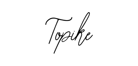 Topike stylish signature style. Best Handwritten Sign (Bearetta-2O07w) for my name. Handwritten Signature Collection Ideas for my name Topike. Topike signature style 12 images and pictures png