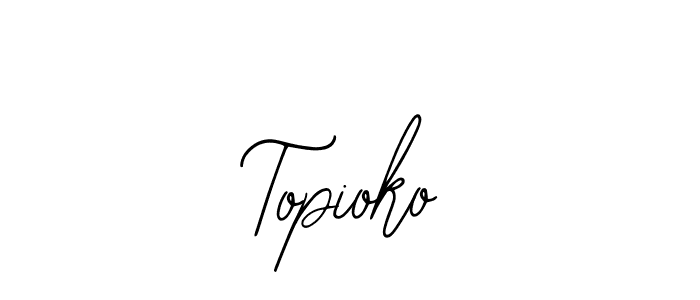 Once you've used our free online signature maker to create your best signature Bearetta-2O07w style, it's time to enjoy all of the benefits that Topioko name signing documents. Topioko signature style 12 images and pictures png