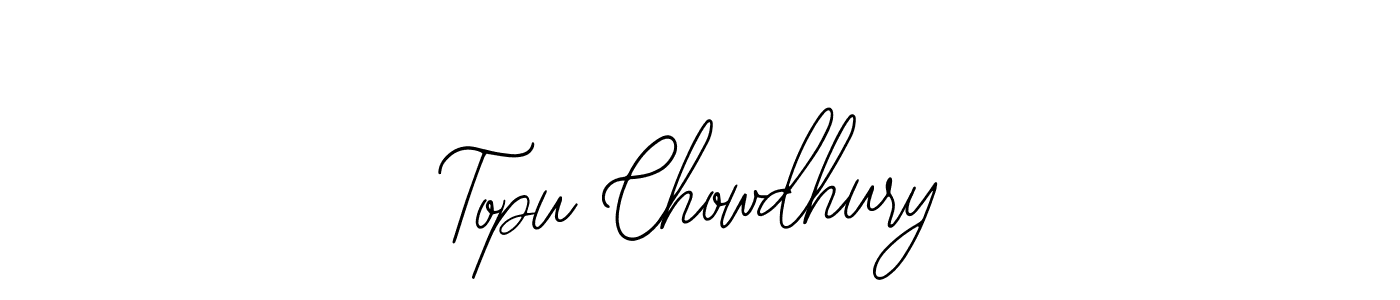 Also we have Topu Chowdhury name is the best signature style. Create professional handwritten signature collection using Bearetta-2O07w autograph style. Topu Chowdhury signature style 12 images and pictures png