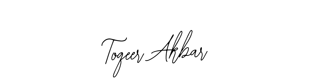 Also You can easily find your signature by using the search form. We will create Toqeer Akbar name handwritten signature images for you free of cost using Bearetta-2O07w sign style. Toqeer Akbar signature style 12 images and pictures png