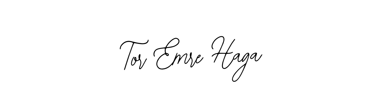 Create a beautiful signature design for name Tor Emre Haga. With this signature (Bearetta-2O07w) fonts, you can make a handwritten signature for free. Tor Emre Haga signature style 12 images and pictures png