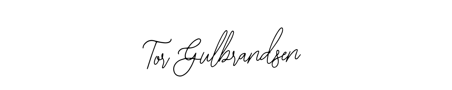 It looks lik you need a new signature style for name Tor Gulbrandsen. Design unique handwritten (Bearetta-2O07w) signature with our free signature maker in just a few clicks. Tor Gulbrandsen signature style 12 images and pictures png