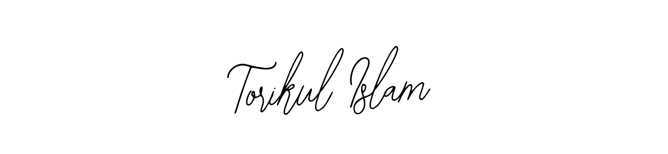 Bearetta-2O07w is a professional signature style that is perfect for those who want to add a touch of class to their signature. It is also a great choice for those who want to make their signature more unique. Get Torikul Islam name to fancy signature for free. Torikul Islam signature style 12 images and pictures png
