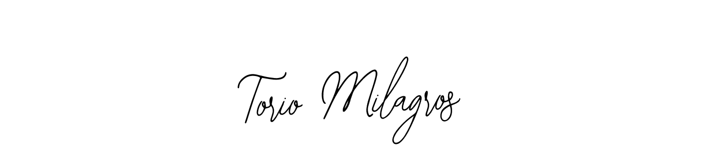 Here are the top 10 professional signature styles for the name Torio Milagros. These are the best autograph styles you can use for your name. Torio Milagros signature style 12 images and pictures png