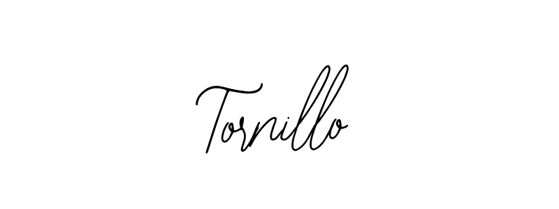 How to make Tornillo name signature. Use Bearetta-2O07w style for creating short signs online. This is the latest handwritten sign. Tornillo signature style 12 images and pictures png