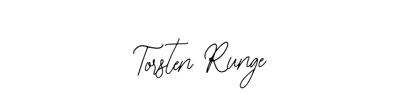 Bearetta-2O07w is a professional signature style that is perfect for those who want to add a touch of class to their signature. It is also a great choice for those who want to make their signature more unique. Get Torsten Runge name to fancy signature for free. Torsten Runge signature style 12 images and pictures png