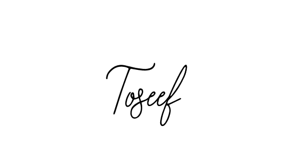 Make a beautiful signature design for name Toseef. Use this online signature maker to create a handwritten signature for free. Toseef signature style 12 images and pictures png