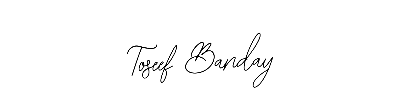 if you are searching for the best signature style for your name Toseef Banday. so please give up your signature search. here we have designed multiple signature styles  using Bearetta-2O07w. Toseef Banday signature style 12 images and pictures png