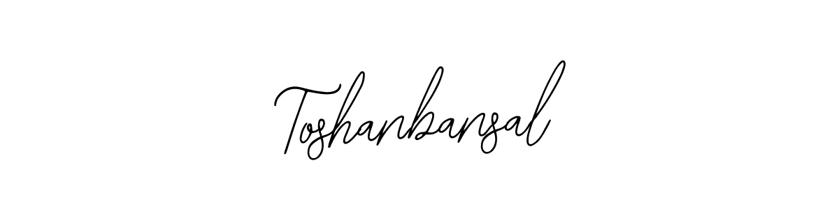 How to make Toshanbansal signature? Bearetta-2O07w is a professional autograph style. Create handwritten signature for Toshanbansal name. Toshanbansal signature style 12 images and pictures png