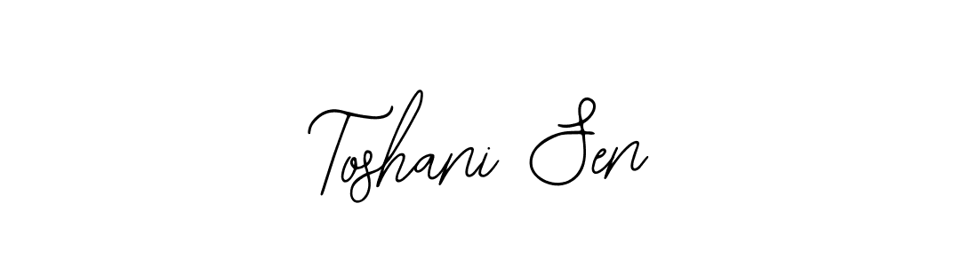 How to make Toshani Sen signature? Bearetta-2O07w is a professional autograph style. Create handwritten signature for Toshani Sen name. Toshani Sen signature style 12 images and pictures png