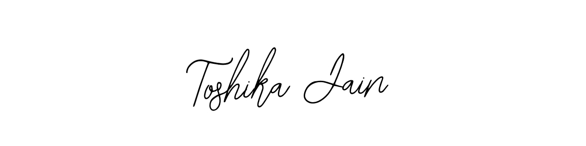 Make a beautiful signature design for name Toshika Jain. Use this online signature maker to create a handwritten signature for free. Toshika Jain signature style 12 images and pictures png