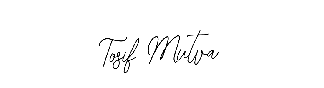 Make a beautiful signature design for name Tosif Mutva. Use this online signature maker to create a handwritten signature for free. Tosif Mutva signature style 12 images and pictures png