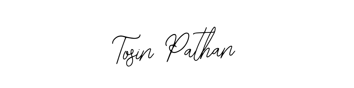 The best way (Bearetta-2O07w) to make a short signature is to pick only two or three words in your name. The name Tosin Pathan include a total of six letters. For converting this name. Tosin Pathan signature style 12 images and pictures png
