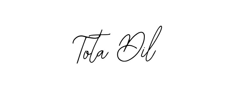 How to Draw Tota Dil signature style? Bearetta-2O07w is a latest design signature styles for name Tota Dil. Tota Dil signature style 12 images and pictures png