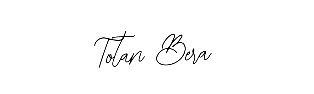 Totan Bera stylish signature style. Best Handwritten Sign (Bearetta-2O07w) for my name. Handwritten Signature Collection Ideas for my name Totan Bera. Totan Bera signature style 12 images and pictures png