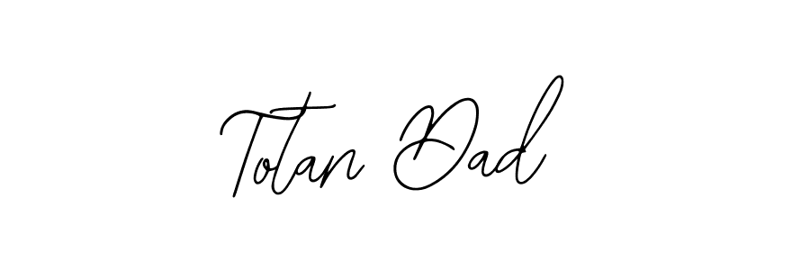 Create a beautiful signature design for name Totan Dad. With this signature (Bearetta-2O07w) fonts, you can make a handwritten signature for free. Totan Dad signature style 12 images and pictures png