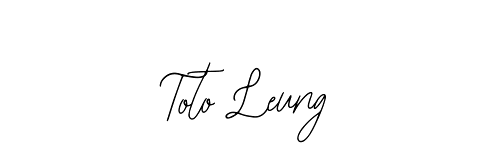 Make a beautiful signature design for name Toto Leung. Use this online signature maker to create a handwritten signature for free. Toto Leung signature style 12 images and pictures png