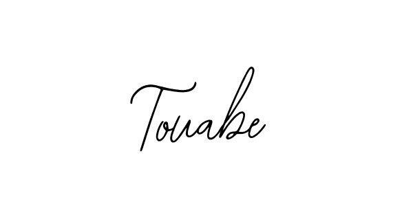 if you are searching for the best signature style for your name Touabe. so please give up your signature search. here we have designed multiple signature styles  using Bearetta-2O07w. Touabe signature style 12 images and pictures png