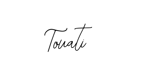 How to Draw Touati signature style? Bearetta-2O07w is a latest design signature styles for name Touati. Touati signature style 12 images and pictures png