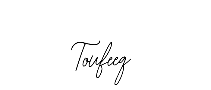 Make a beautiful signature design for name Toufeeq. Use this online signature maker to create a handwritten signature for free. Toufeeq signature style 12 images and pictures png