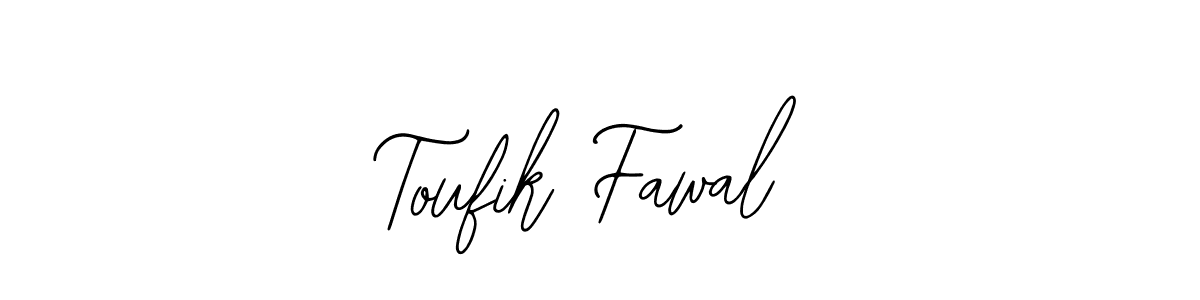 Here are the top 10 professional signature styles for the name Toufik Fawal. These are the best autograph styles you can use for your name. Toufik Fawal signature style 12 images and pictures png