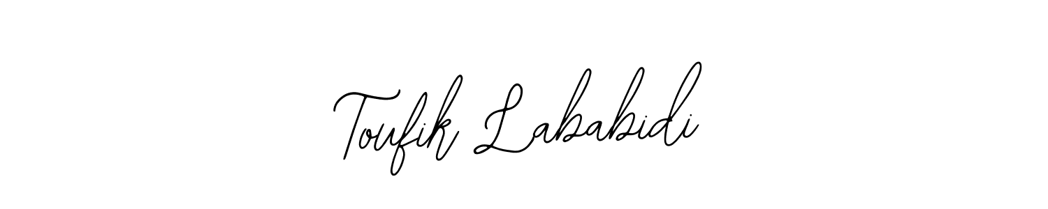 How to make Toufik Lababidi signature? Bearetta-2O07w is a professional autograph style. Create handwritten signature for Toufik Lababidi name. Toufik Lababidi signature style 12 images and pictures png