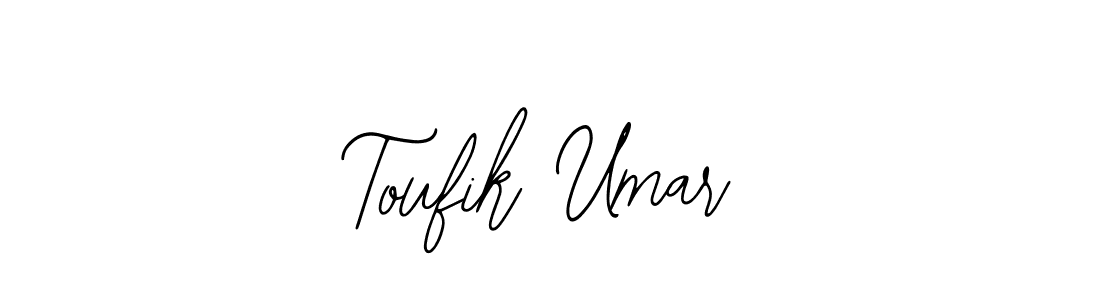 Also we have Toufik Umar name is the best signature style. Create professional handwritten signature collection using Bearetta-2O07w autograph style. Toufik Umar signature style 12 images and pictures png
