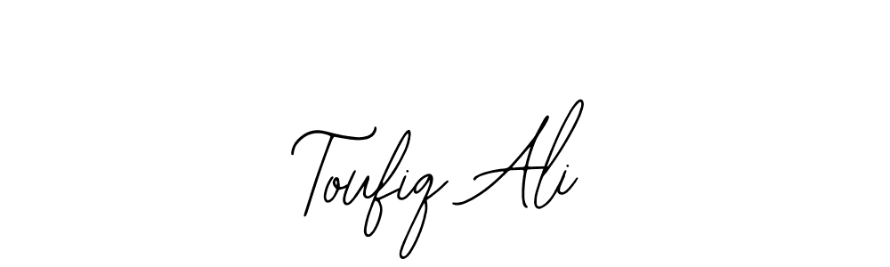 Design your own signature with our free online signature maker. With this signature software, you can create a handwritten (Bearetta-2O07w) signature for name Toufiq Ali. Toufiq Ali signature style 12 images and pictures png