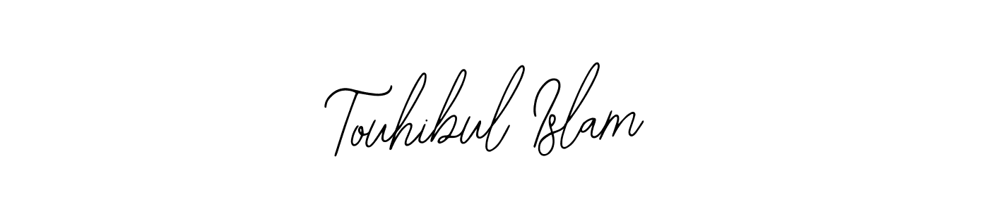 if you are searching for the best signature style for your name Touhibul Islam. so please give up your signature search. here we have designed multiple signature styles  using Bearetta-2O07w. Touhibul Islam signature style 12 images and pictures png