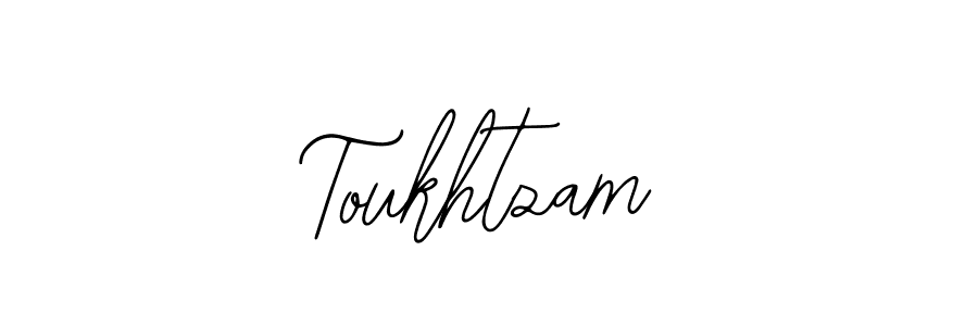 Make a beautiful signature design for name Toukhtzam. With this signature (Bearetta-2O07w) style, you can create a handwritten signature for free. Toukhtzam signature style 12 images and pictures png