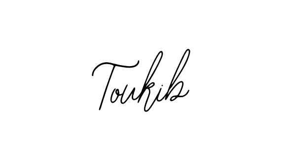 Toukib stylish signature style. Best Handwritten Sign (Bearetta-2O07w) for my name. Handwritten Signature Collection Ideas for my name Toukib. Toukib signature style 12 images and pictures png