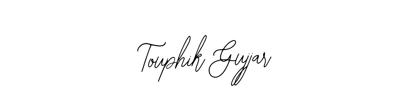 Make a beautiful signature design for name Touphik Gujjar. Use this online signature maker to create a handwritten signature for free. Touphik Gujjar signature style 12 images and pictures png