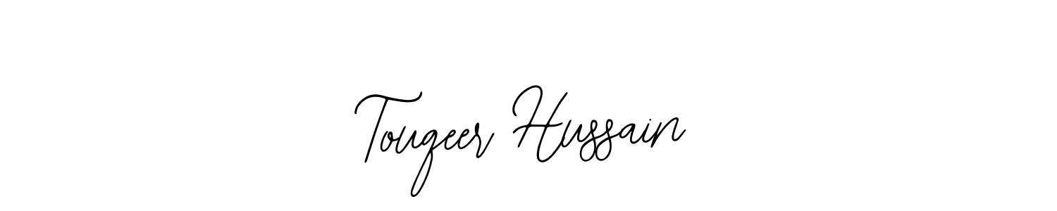 It looks lik you need a new signature style for name Touqeer Hussain. Design unique handwritten (Bearetta-2O07w) signature with our free signature maker in just a few clicks. Touqeer Hussain signature style 12 images and pictures png